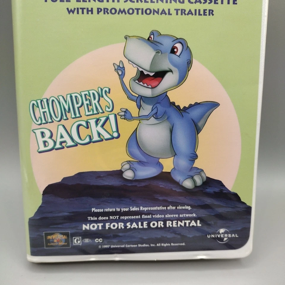 Land Before Time V: Mysterious Island VHS 1997 (Clamshell) NOT FOR SALE SCREENER - Image 3 of 4