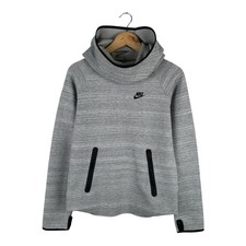 NIKE TECH FLEECE Hoodie Sweater Women's Gray Size M
