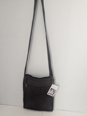 Earth Divas Fair Trade Made Crossbody Purse Bag - Made In Nepal - NEW