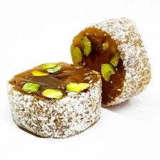 Malban Coconut Pistachio Roll Lebanese Nougat...