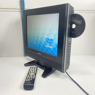 Toshiba 720P LCD TV/DVD Combination 15'' Screen 15DLV77B Working Tested