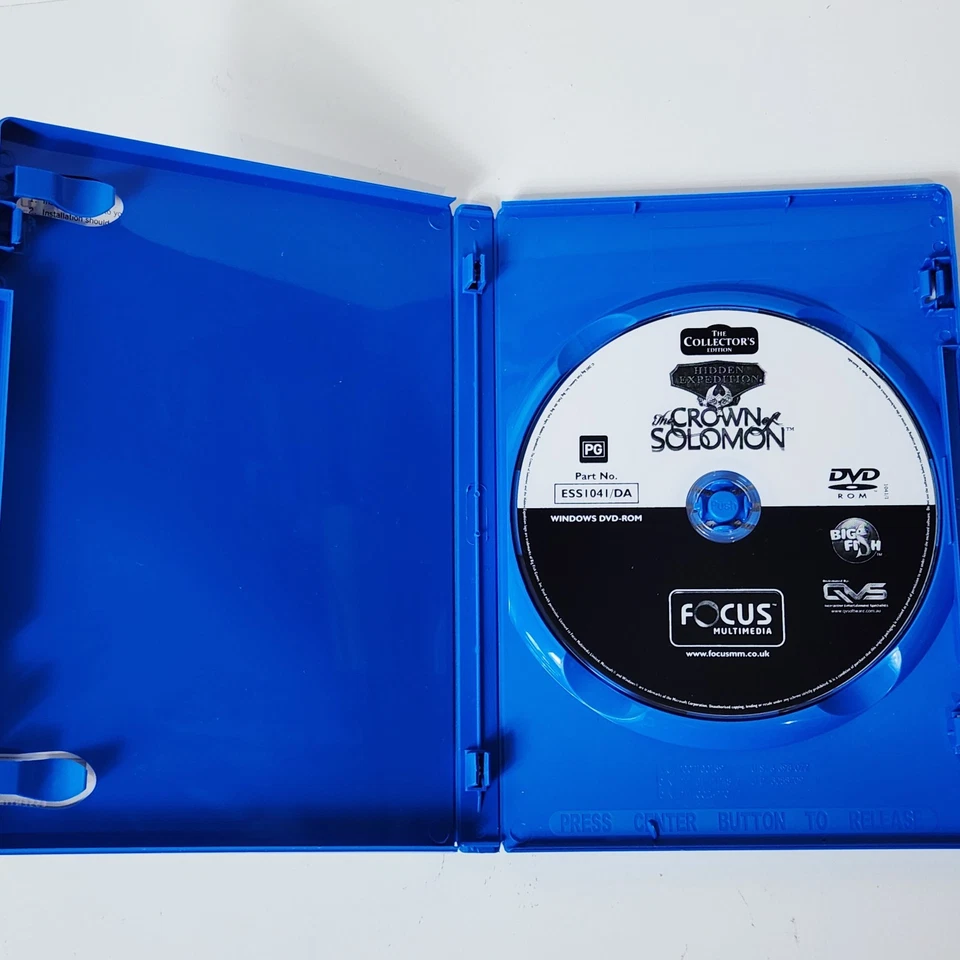 The Crown of Solomon PC Game Windows DVD ROM Collector Edition Hidden Expedition - Image 3 of 4