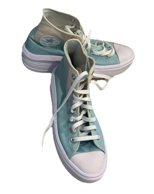 Sneakers Converse Chuck Taylor All Star Lift Platform High Top 8.5 Mint Cream.