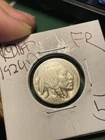 1924 D Buffalo Nickel, Problem Free Semi Key Date A2877