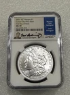 2021 CC MORGAN SILVER DOLLAR NGC MS70 FIRST DAY ISSUE ~ ISKOWITZ SIG. ~ PRISTINE