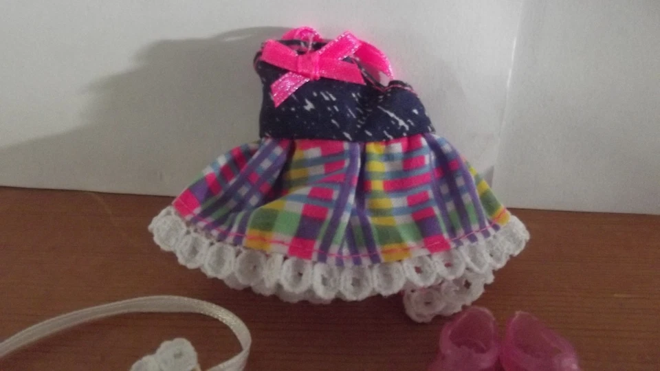 Barbie Little Sister 14852 1995 Chelsie Lil Friends of Kelly traje de repuesto Foto 4 de 4