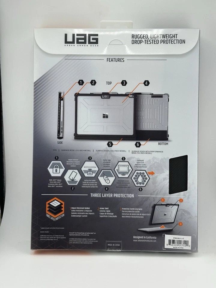 Urban Armor Gear Plasma Series Microsoft Surface Book Foto 2 de 2