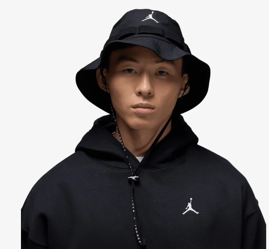 Jordan Apex Jumpman Bucket Black White HM5753-010 Size M New