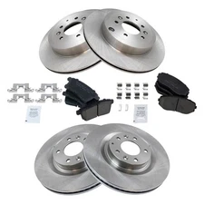 TRQ BKA11721 Disc Brake Kit For Mazda CX-9 2007-2015 Front Rear 7T4Z2001A