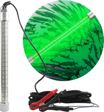 High-Intensity Underwater Fishing Light 30000/40000 Lumens 12V LED Green