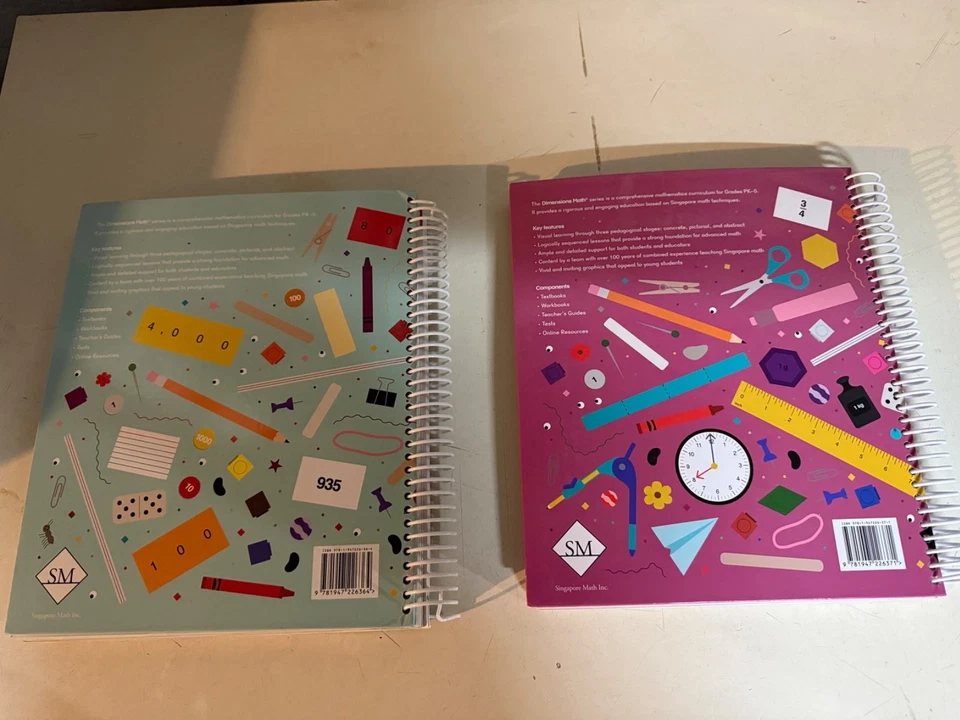 Singapore Dimensions Math Grade 3 Teachers Guide 3A & 3B - Image 2 of 2