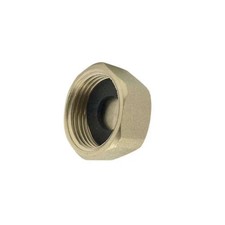 Pack of 3 1" Gas Meter Blank Cap & Washer — Gas Blank Cap