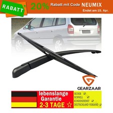 Heck Scheibenwischer + Heckwischerarm Wischblatt Hinten Für Opel Zafira A F75