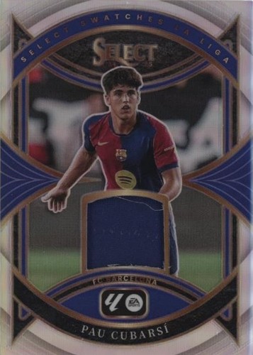 2023-24 Panini Select Barcelona Pau Cubarsi Spain Red SSP Rookie