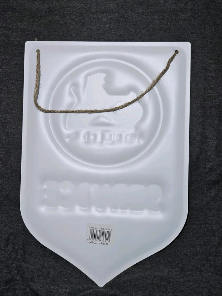 HOLDEN SERVICE Lion Logo EMBOSSED HANGING Tin Metal Sign 24x35cm NEW Man Cave - image 2 of 3