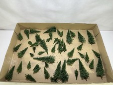 Konvolut Nadelbäume zum stecken, Stecktannen Modellbahn H0 gebraucht #0334