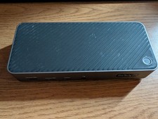 StarTech 116N-USBC-DOCK USB-C Triple Monitor Docking Station, Black "H7C"