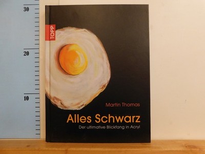 Alles Schwarz der ultimative Blickfang in Acryl