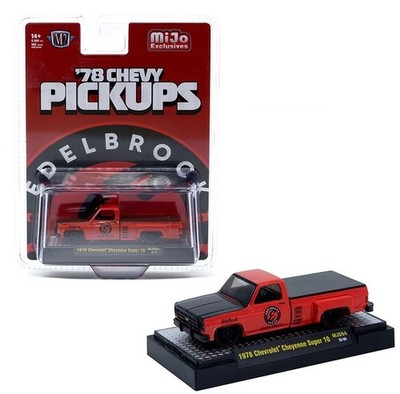 M2 Machines 1:64 1978 Chevrolet Cheyenne Super 30 Custom EDELBROCK 31500-MJS94
