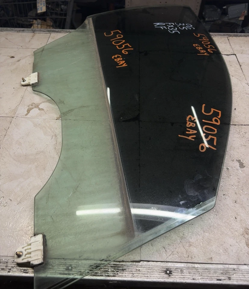 2003-2008 INFINITI FX серии FX35 со стороны пассажира правая передняя дверь стекло окно - Изображение 4 из 4