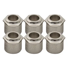 Musiclily Ultra Brass Hex Head Conversion Bushings for Guitar Pegs 6mm to 10mm M