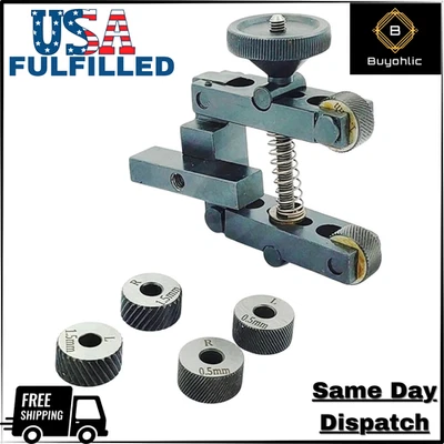 BUYOHLIC Knurling Tool 2" - 50 mm - 3 Pairs x 3 Different Diamond Pitch (USA FULFILLED)