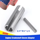 3/4" to 1" Inch w/Step Key Gas Engine Pulley Crankshaft Sleeve Adapter Predator