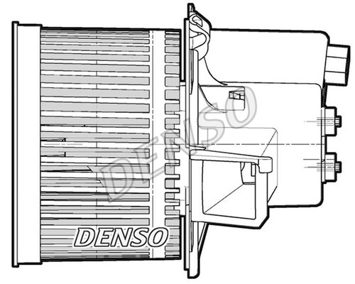 INTERIOR HEATER BLOWER FITS FORD KA FIAT 500 DENSO DEA09061
