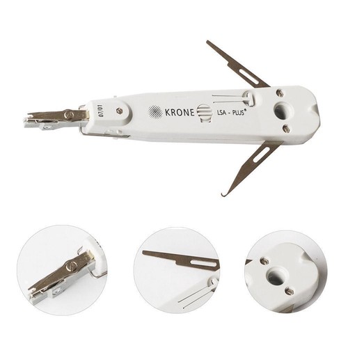 Krone LSA Plus Punch Down Tool mit Sensor Originalverpackung gut Neu inkl. L2O6 - Afbeelding 10 van 12