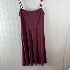 Lulus marron dress size medium spaghetti strap