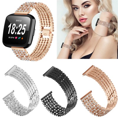 fitbit versa bling bands