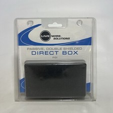 Livewire Passive Double Shielded Direct Box PDI Heavy Duty, New Free Shipping