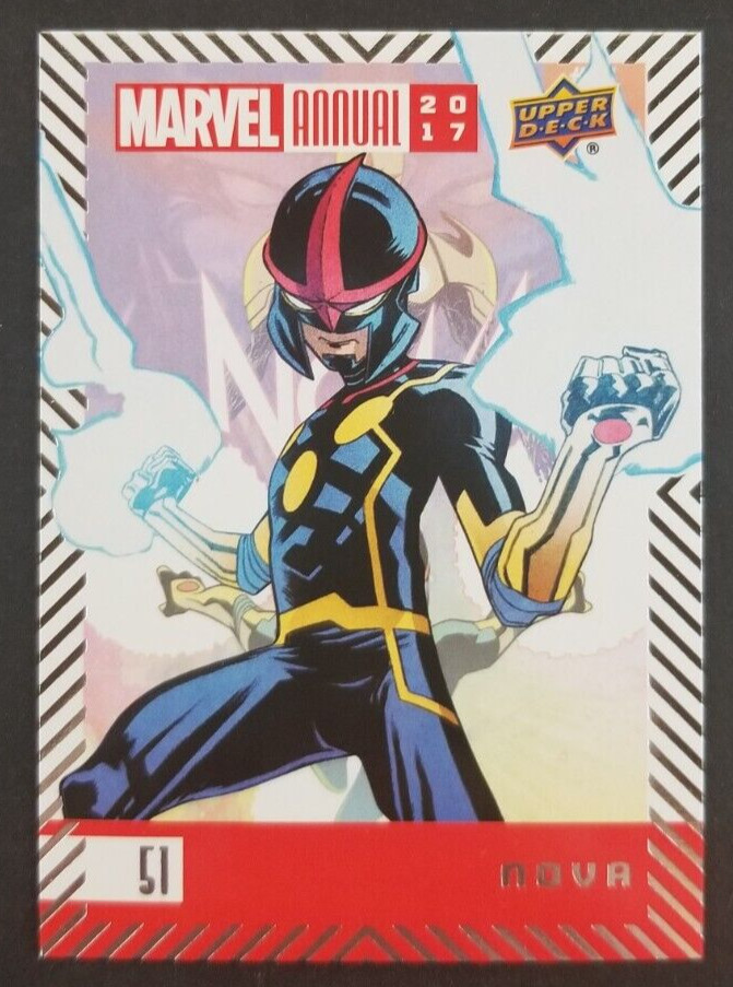 Nova 2017 Marvel Annual Upper Deck Card #51 (NM)