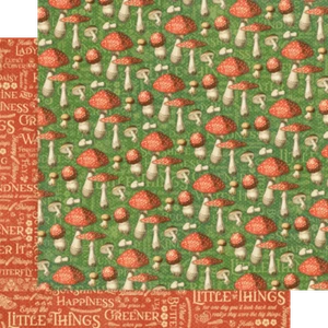GRAFIEK 45 "LITTLE THINGS" 8X8 PAPIERPAKKET ELFEN, VLINDERS SCRAPJACK'S PLACE - Afbeelding 8 van 9