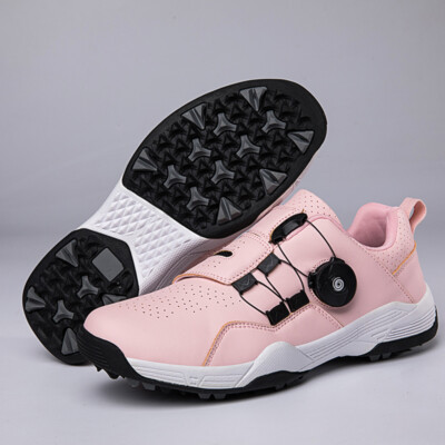 Laides Damen Golfschuhe Wasserdicht & Leicht - Spikeless Walking-Sneaker Für Outdoor-Sport