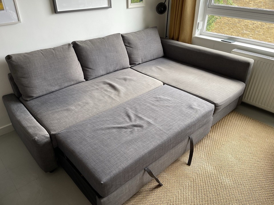 IKEA Friheten corner sofabed with storage eBay
