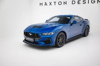 Seitenschweller Ansatz (Paar) Passend FüR Ford Mustang Dark Horse Mk7 Schwarz Ma