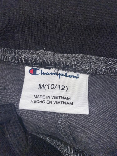 NWT Boy's Champion 2 Pack Terry Shorts Black and Gray Camo Size Medium 10 - 12 - Picture 5 of 8