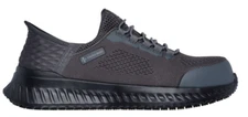 Skechers Men's Composite Toe ESD Slip Resistant Lace-Up Shoe 200298/CCBK