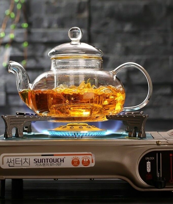 Glass Kettle Best Teapot For Gas Stove Gas Stove Heatable Glass