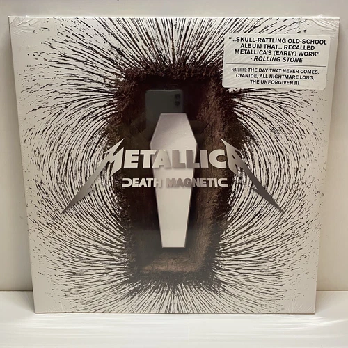 METALLICA -Death Magnetic 2LP - 2014 US Pressing - NEW SEALED - M/M