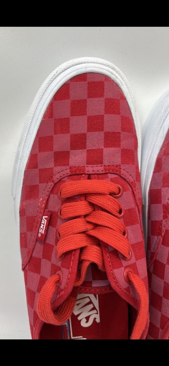 red reflective vans
