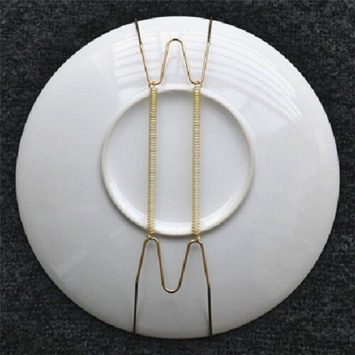 Home Decor 1pc Wall Display Plate Dish Hangers Holder  Spring Display Hanger - Picture 1 of 12