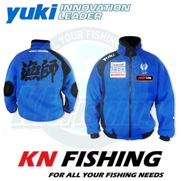YUKI EQ50 Double Polar Fleece Fishing Jacket Warm Winter Sizes M-3XL
Opens in a new window or tab