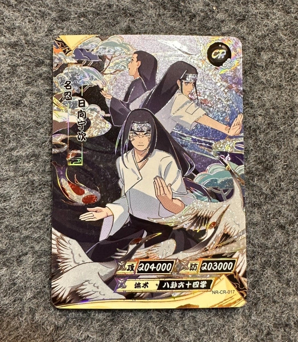 KaYou Naruto TCG CCG Trading Card Hyuga Neji SSP NR-CR-017 super