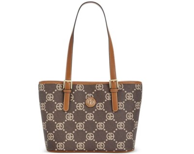 GIANI BERNINI Monogram Signature logo women's tote