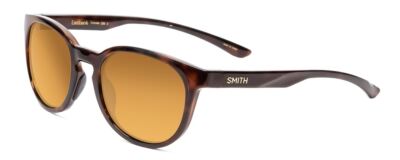 Smith Eastbank Round Sunglasses Tortoise Havana Brown Gold & Carbonic Brown 52mm