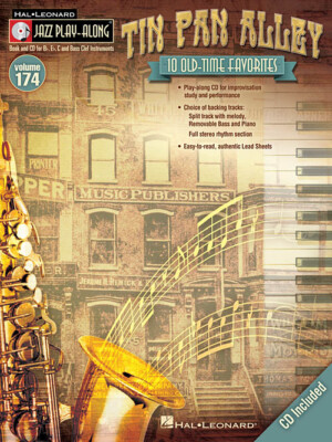 Tin Pan Alley Jazz Play-Along Volume 174 Jazz Play Along