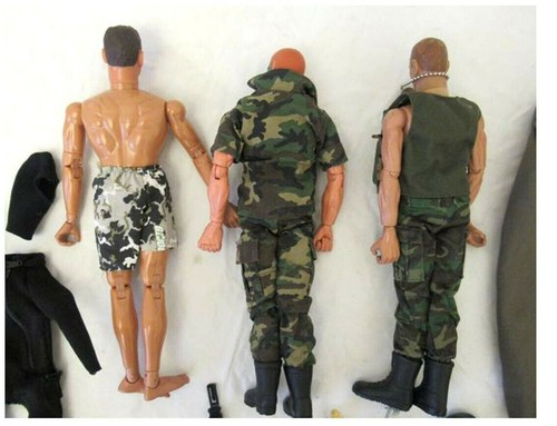 1996 Hasbro GI Joe 12" Action Figure Plus Another Two Dolls - Picture 3 of 5