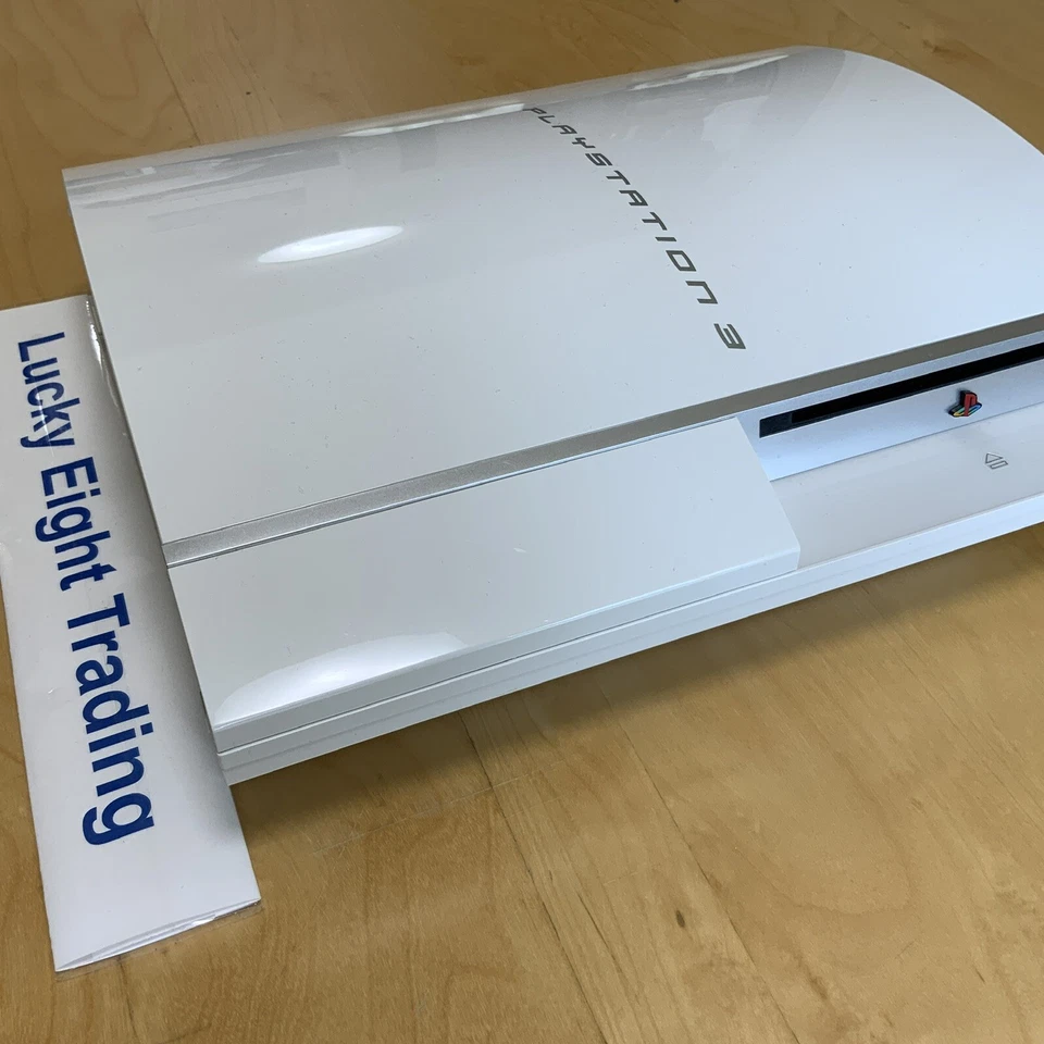 PS3 керамический белый 80GB CECHL консоль полный аксессуары PlayStation 3 Fat [CC] - Изображение 3 из 4